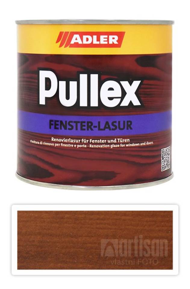 ADLER Pullex Fenster Lasur - renovační lazura na okna a dveře 0.75 l Motion ST 02/4