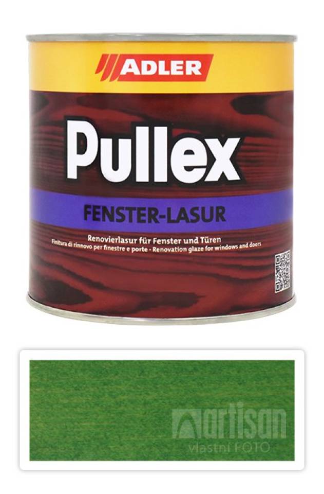 ADLER Pullex Fenster Lasur - renovační lazura na okna a dveře 0.75 l Tikal ST 07/3