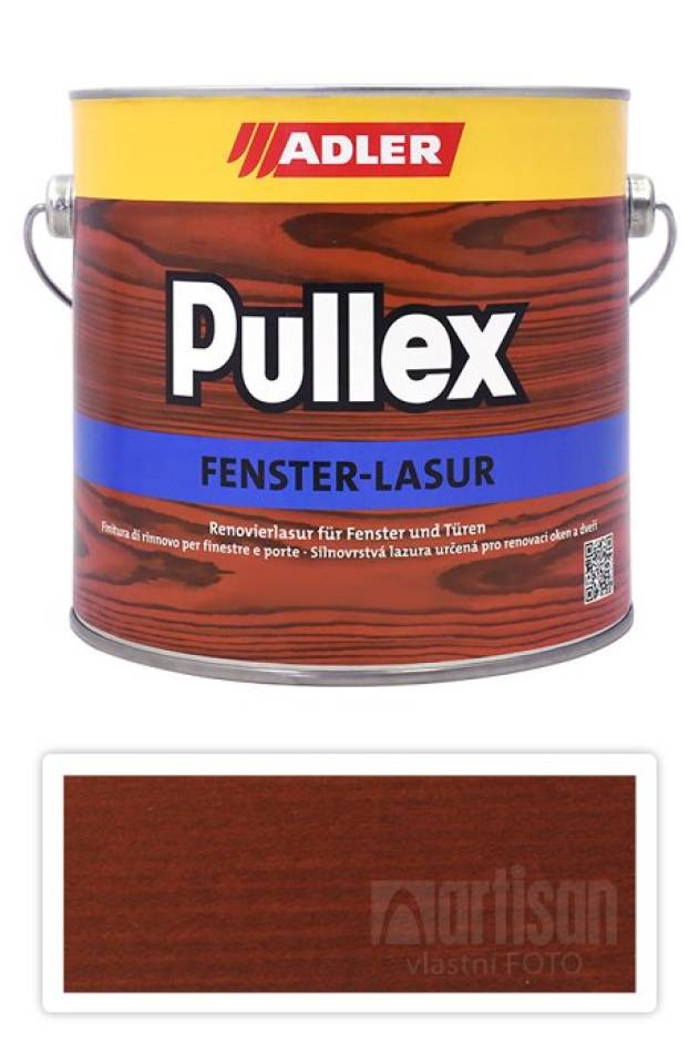 ADLER Pullex Fenster Lasur - renovační lazura na okna a dveře 2.5 l Abendrot ST 02/5