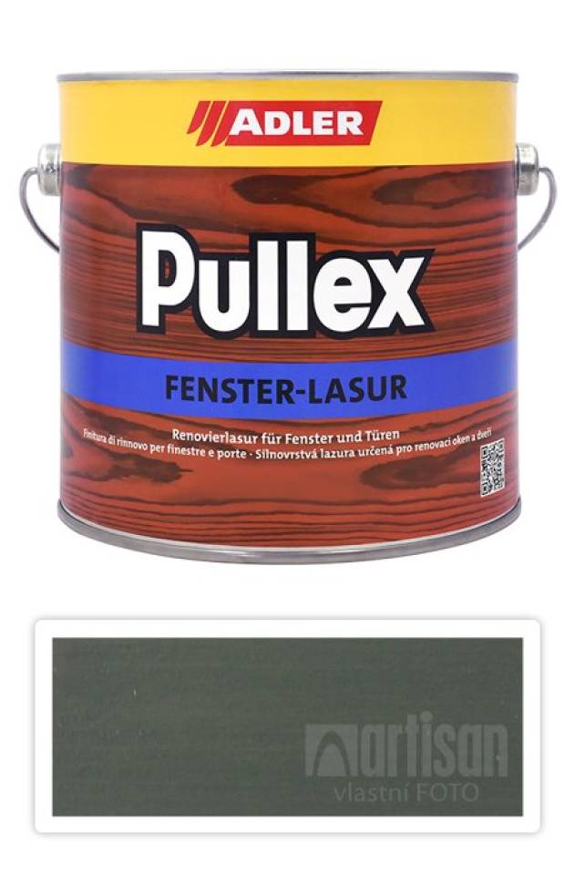 ADLER Pullex Fenster Lasur - renovační lazura na okna a dveře 2.5 l Boulevard LW 05/4