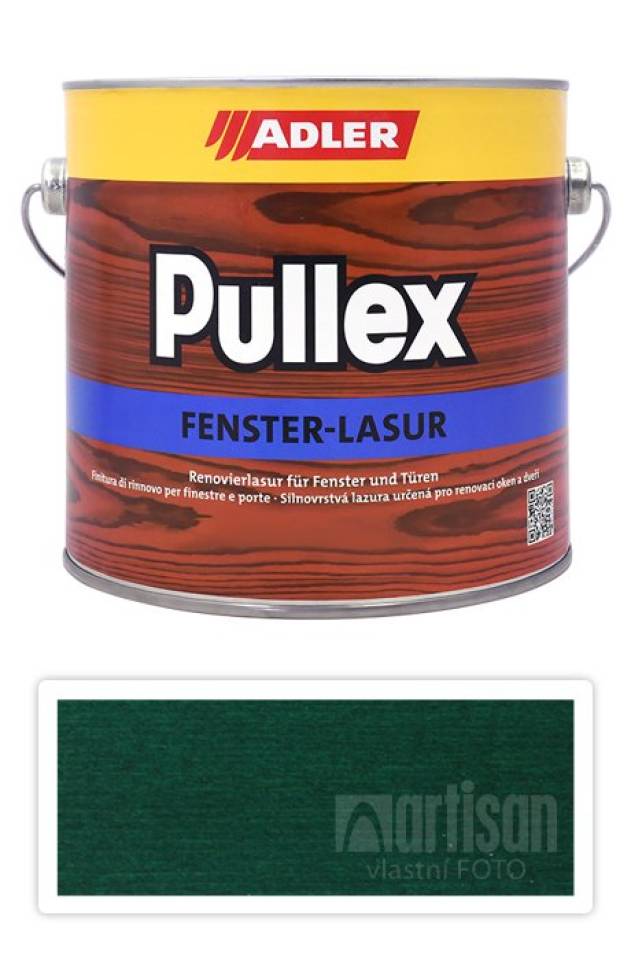 ADLER Pullex Fenster Lasur - renovační lazura na okna a dveře 2.5 l Cocodrilo ST 07/5