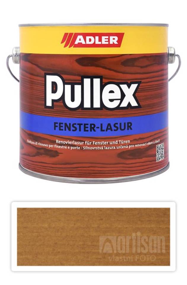 ADLER Pullex Fenster Lasur - renovační lazura na okna a dveře 2.5 l Dingo ST 06/3