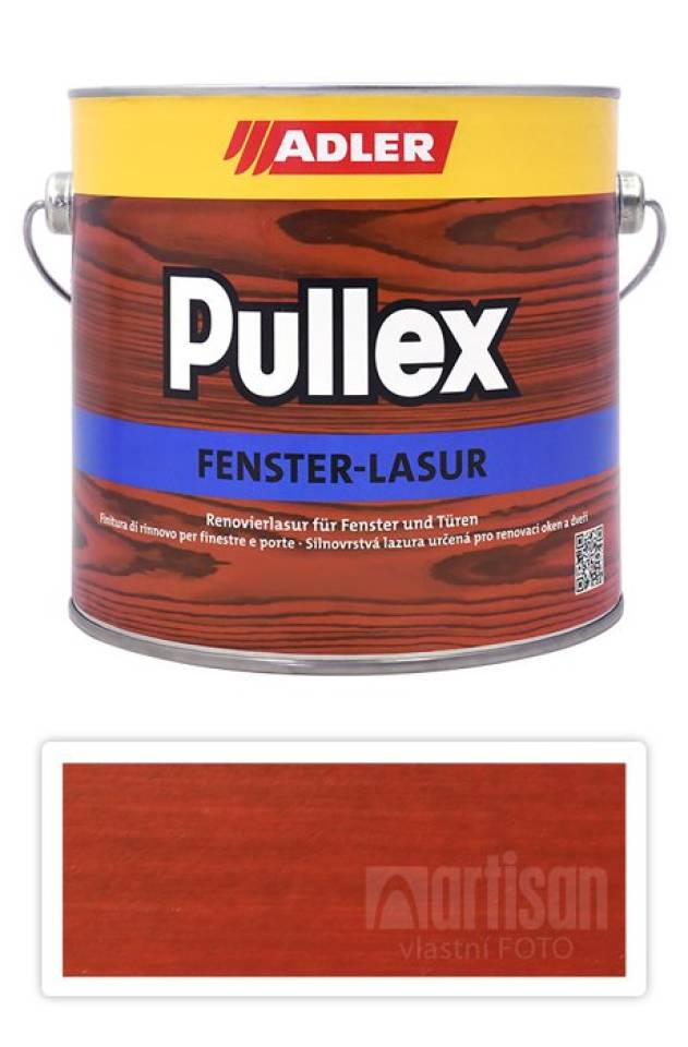 ADLER Pullex Fenster Lasur - renovační lazura na okna a dveře 2.5 l Feuerdrache LW 03/1