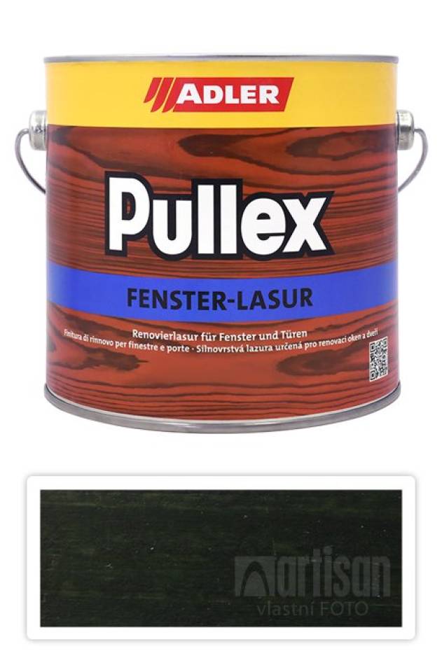 ADLER Pullex Fenster Lasur - renovační lazura na okna a dveře 2.5 l Forsthaus LW 03/4