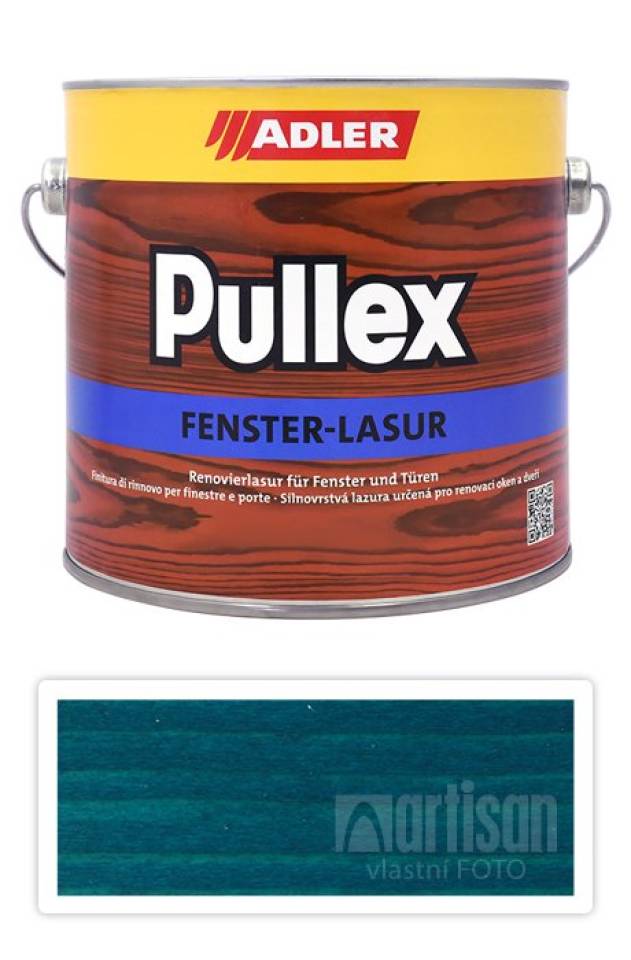 ADLER Pullex Fenster Lasur - renovační lazura na okna a dveře 2.5 l Kolibri ST 07/4