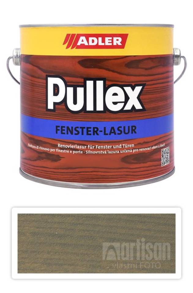 ADLER Pullex Fenster Lasur - renovační lazura na okna a dveře 2.5 l Matrix ST 04/4