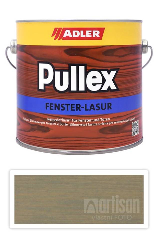 ADLER Pullex Fenster Lasur - renovační lazura na okna a dveře 2.5 l Nanny LW 06/2