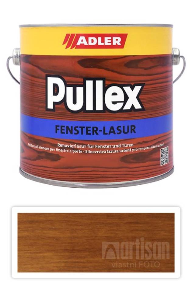 ADLER Pullex Fenster Lasur - renovační lazura na okna a dveře 2.5 l Ořech LW 02/3