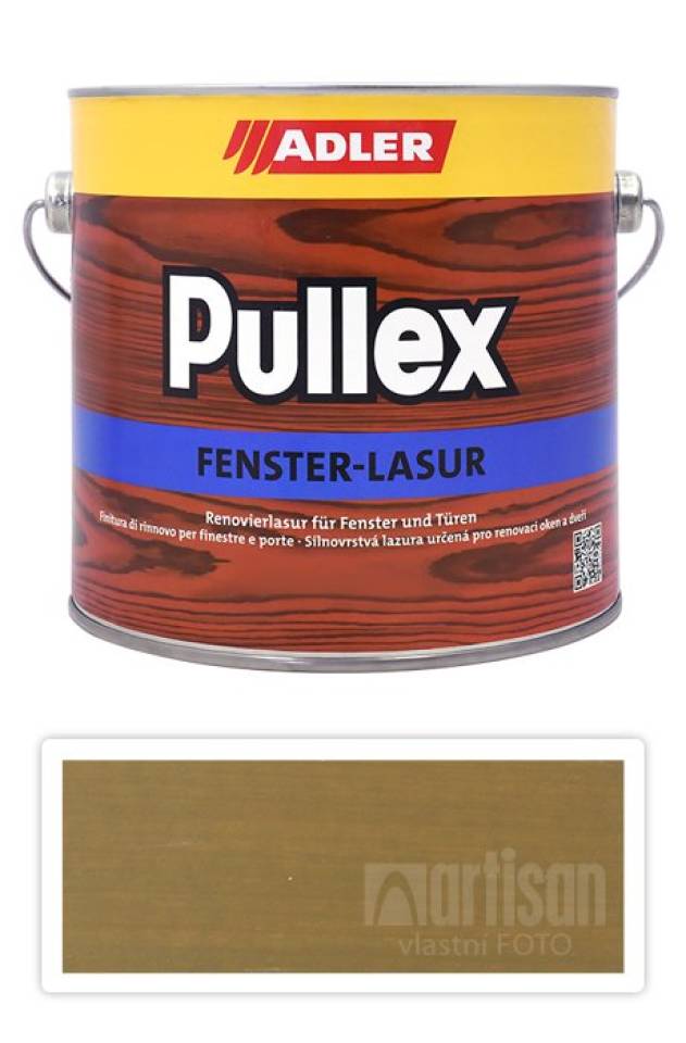 ADLER Pullex Fenster Lasur - renovační lazura na okna a dveře 2.5 l Ranger LW 05/2