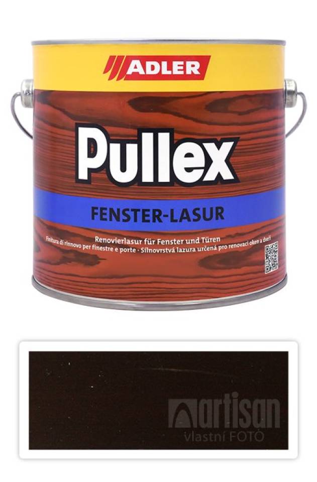 ADLER Pullex Fenster Lasur - renovační lazura na okna a dveře 2.5 l Rumkugel LW 04/5