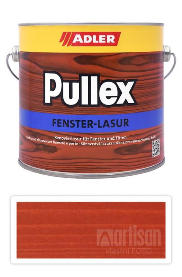 ADLER Pullex Fenster Lasur - renovační lazura na okna a dveře 2.5 l Sanddorngelee ST 03/1