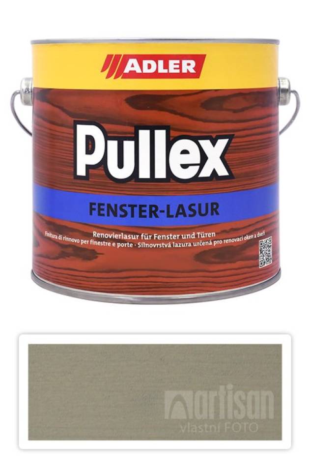 ADLER Pullex Fenster Lasur - renovační lazura na okna a dveře 2.5 l Spok ST 04/1