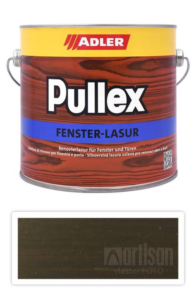 ADLER Pullex Fenster Lasur - renovační lazura na okna a dveře 2.5 l Steppe LW 05/3