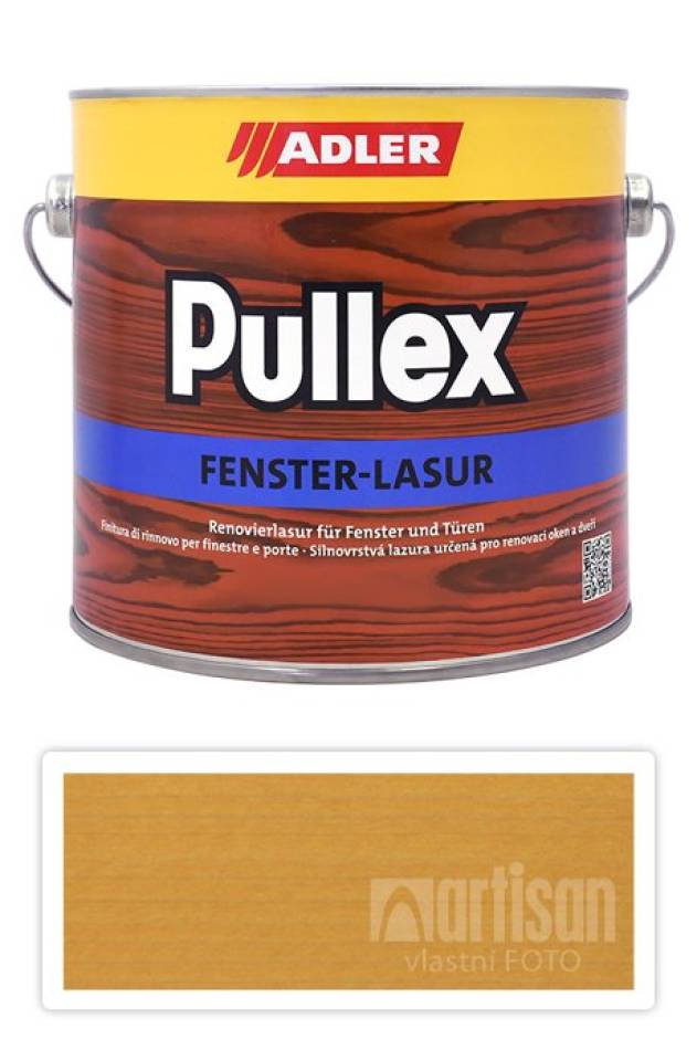 ADLER Pullex Fenster Lasur - renovační lazura na okna a dveře 2.5 l SunSun ST 01/1