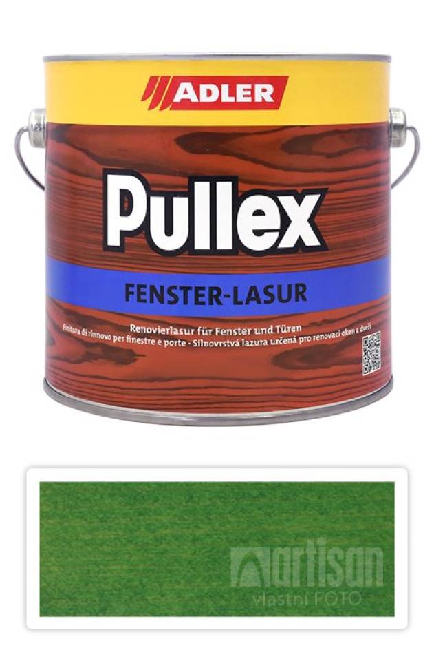 ADLER Pullex Fenster Lasur - renovační lazura na okna a dveře 2.5 l Tikal ST 07/3