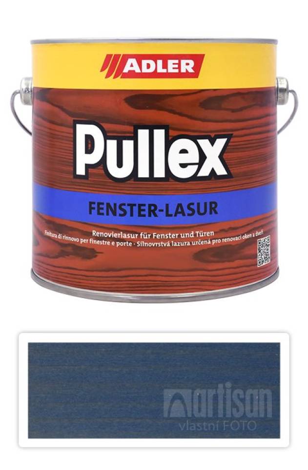 ADLER Pullex Fenster Lasur - renovační lazura na okna a dveře 2.5 l Tulum ST 07/2