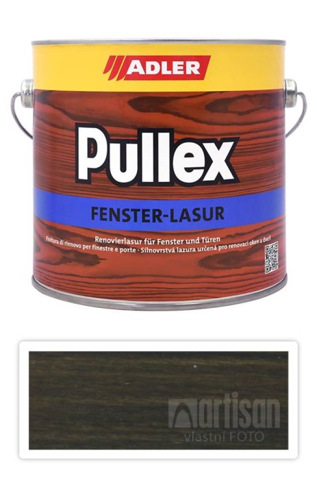 ADLER Pullex Fenster Lasur - renovační lazura na okna a dveře 2.5 l Urgestein LW 05/5