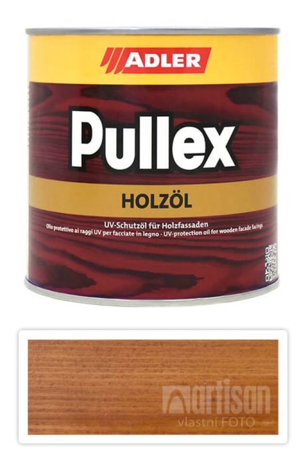 ADLER Pullex Holzöl - olej na ochranu dřeva v exteriéru 0.75 l Modřín 50521