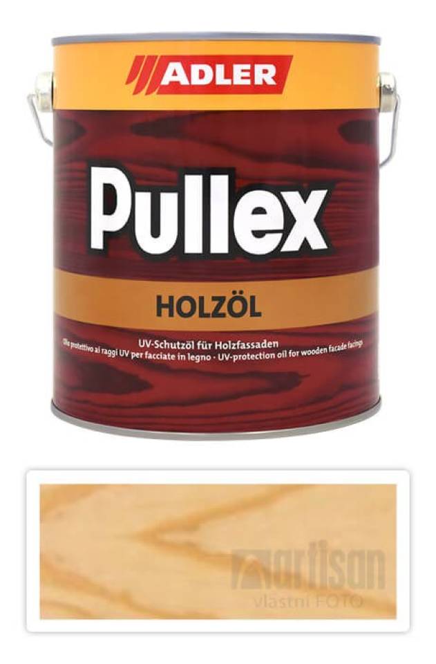 ADLER Pullex Holzöl - olej na ochranu dřeva v exteriéru 2.5 l Bezbarvá 50520