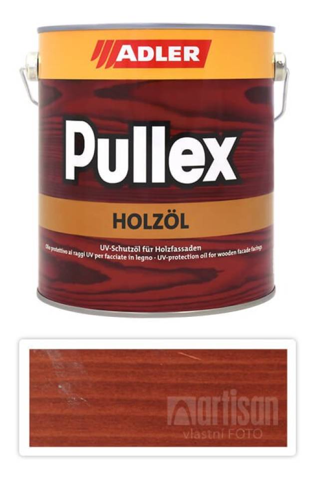 ADLER Pullex Holzöl - olej na ochranu dřeva v exteriéru 2.5 l Heisse Kirsche ST 03/3