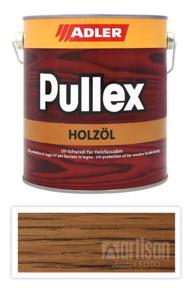 ADLER Pullex Holzöl - olej na ochranu dřeva v exteriéru 2.5 l Nasi Goreng ST 11/2