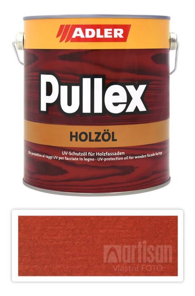 ADLER Pullex Holzöl - olej na ochranu dřeva v exteriéru 2.5 l Rote Grutze ST 02/2