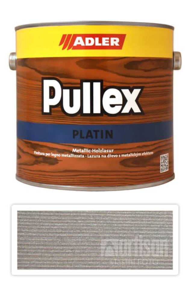ADLER Pullex Platin - lazura na dřevo pro exteriér 2.5 l Topasgrau