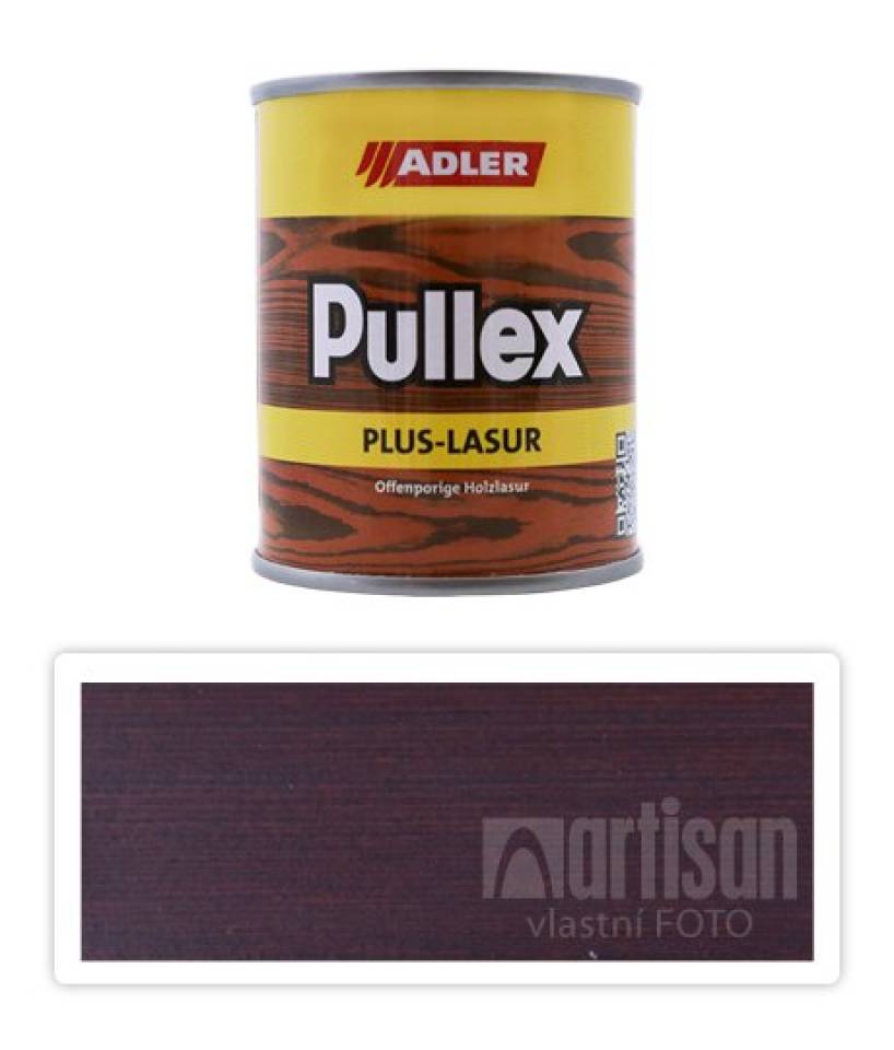ADLER Pullex Plus Lasur - lazura na ochranu dřeva v exteriéru 0.125 l Afzelia 50422