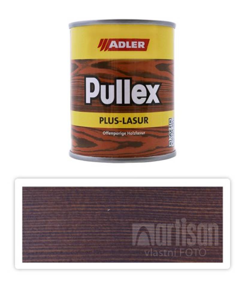 ADLER Pullex Plus Lasur - lazura na ochranu dřeva v exteriéru  0.125 l  Palisandr 50324