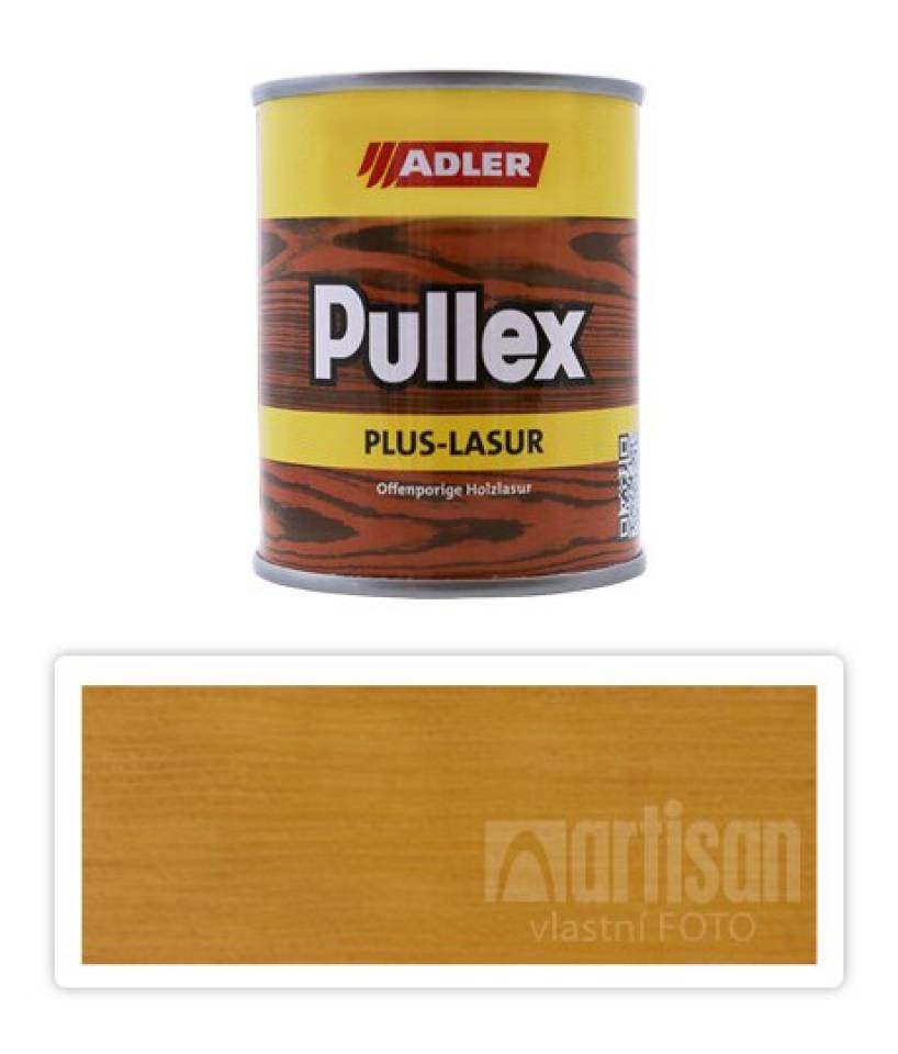 ADLER Pullex Plus Lasur - lazura na ochranu dřeva v exteriéru  0.125 l  Vrba 50316