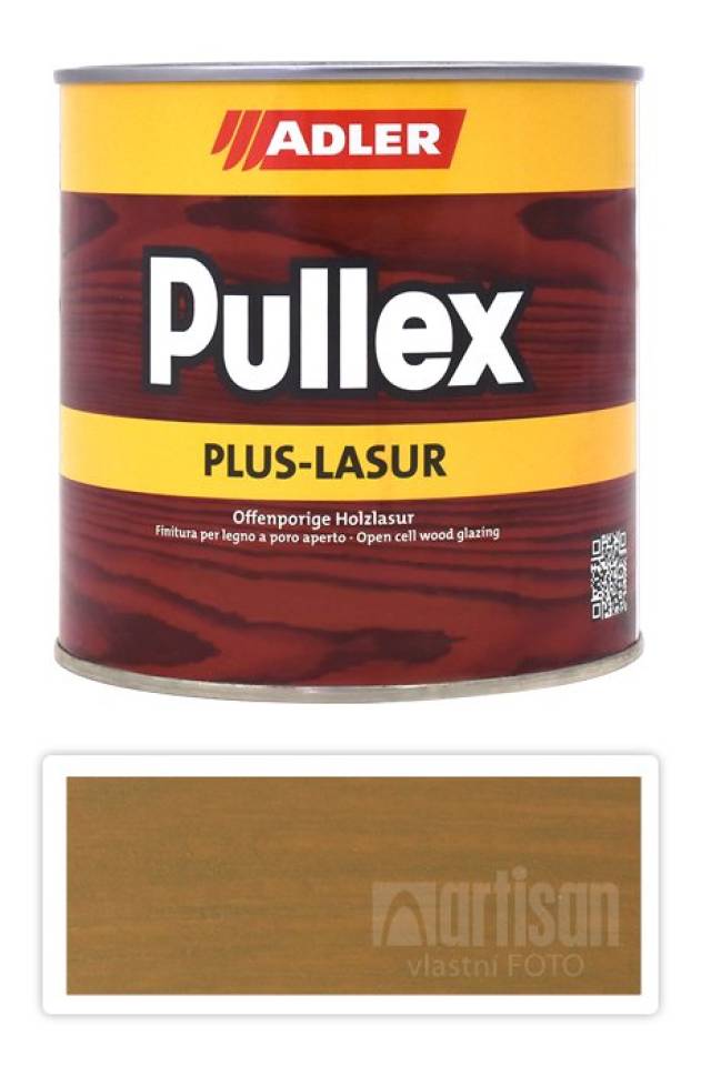 ADLER Pullex Plus Lasur - lazura na ochranu dřeva v exteriéru 0.75 l Hexenbesen LW 04/2