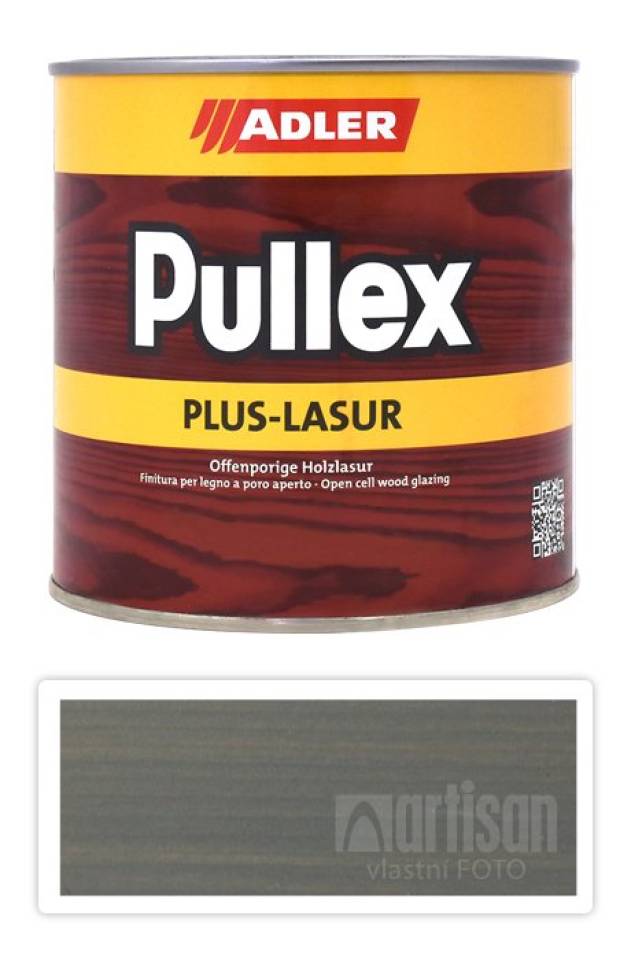 ADLER Pullex Plus Lasur - lazura na ochranu dřeva v exteriéru 0.75 l Kaserne LW 06/3