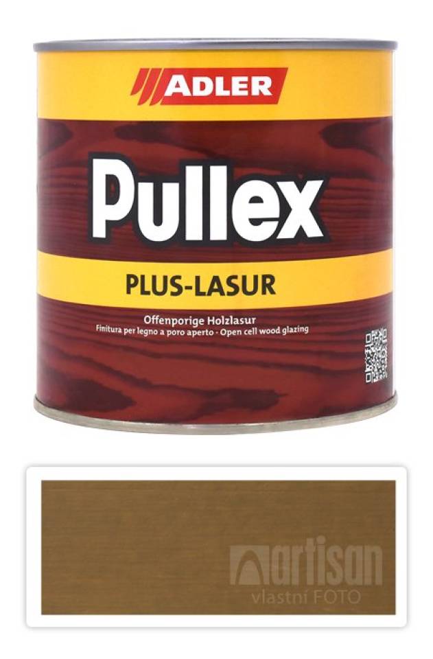 ADLER Pullex Plus Lasur - lazura na ochranu dřeva v exteriéru 0.75 l Landstreicher LW 08/5