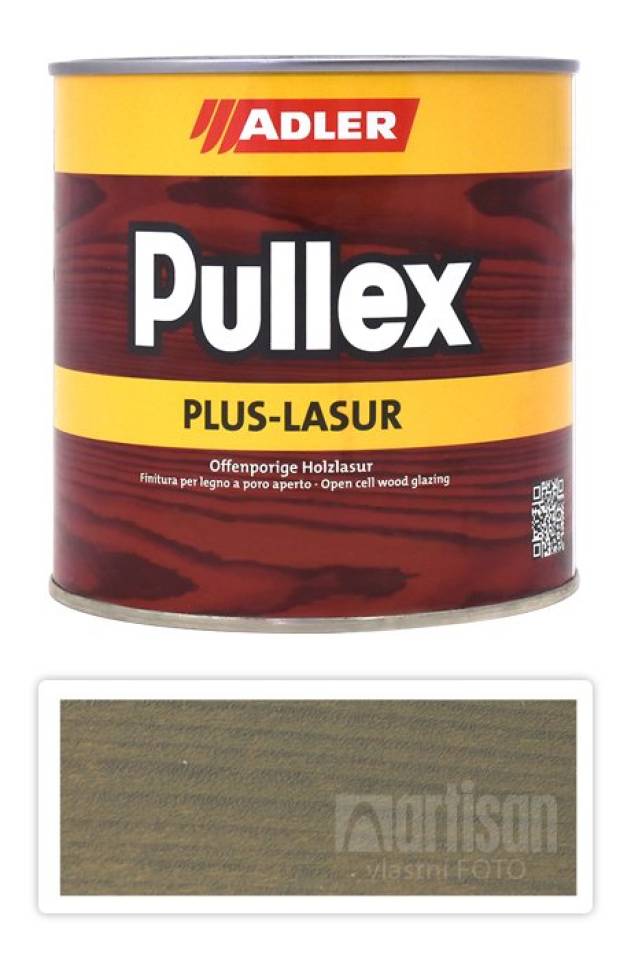 ADLER Pullex Plus Lasur - lazura na ochranu dřeva v exteriéru 0.75 l Matrix ST 04/4