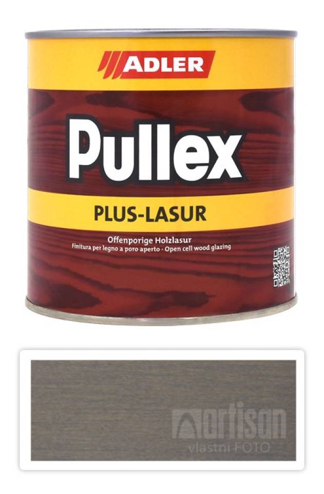 ADLER Pullex Plus Lasur - lazura na ochranu dřeva v exteriéru 0.75 l Mondpyramide ST 08/2