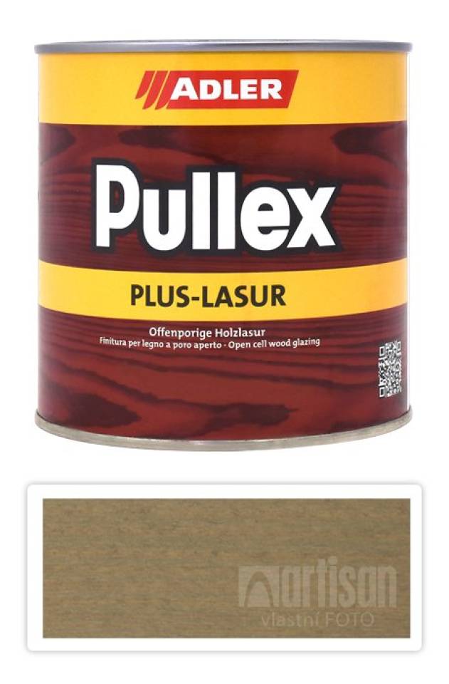 ADLER Pullex Plus Lasur - lazura na ochranu dřeva v exteriéru 0.75 l Prinzessin Leia ST 04/2