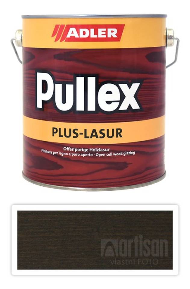ADLER Pullex Plus Lasur - lazura na ochranu dřeva v exteriéru 2.5 l Darth Vader ST 04/5