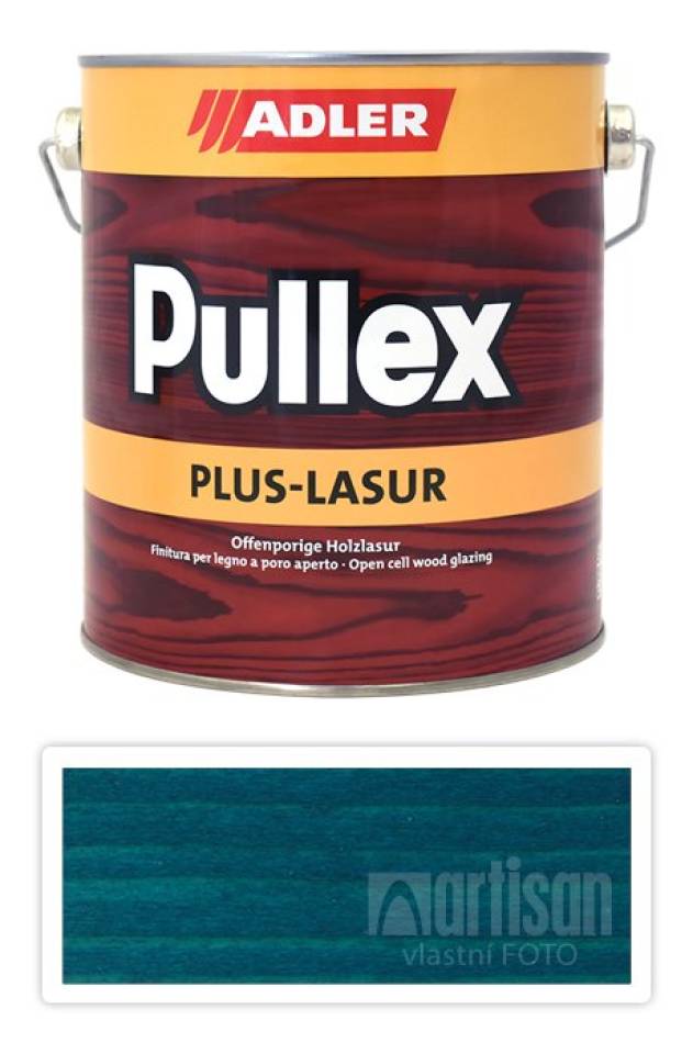 ADLER Pullex Plus Lasur - lazura na ochranu dřeva v exteriéru 2.5 l Kolibri ST 07/4
