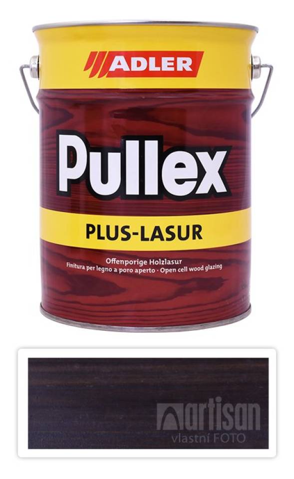 ADLER Pullex Plus Lasur - lazura na ochranu dřeva v exteriéru 4.5 l Wenge 50423