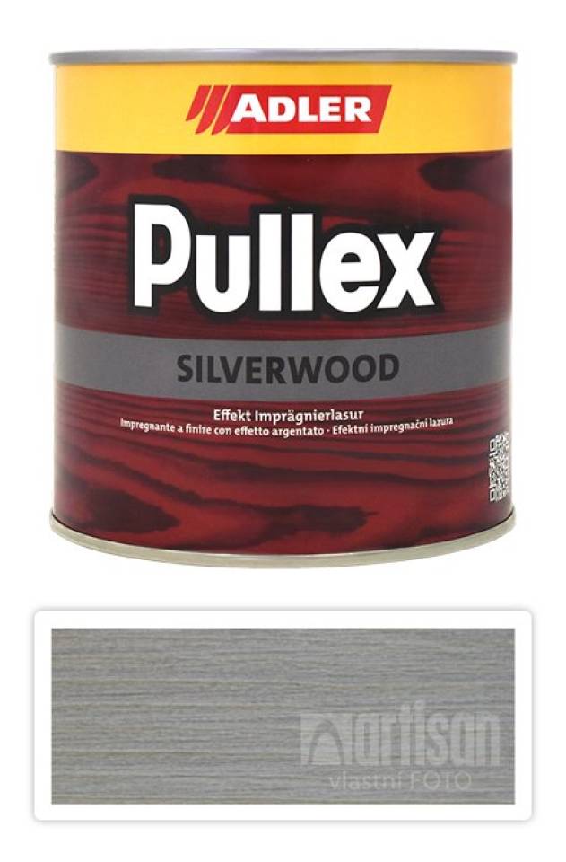 ADLER Pullex Silverwood - impregnační lazura 0.75 l Stříbrná 50504