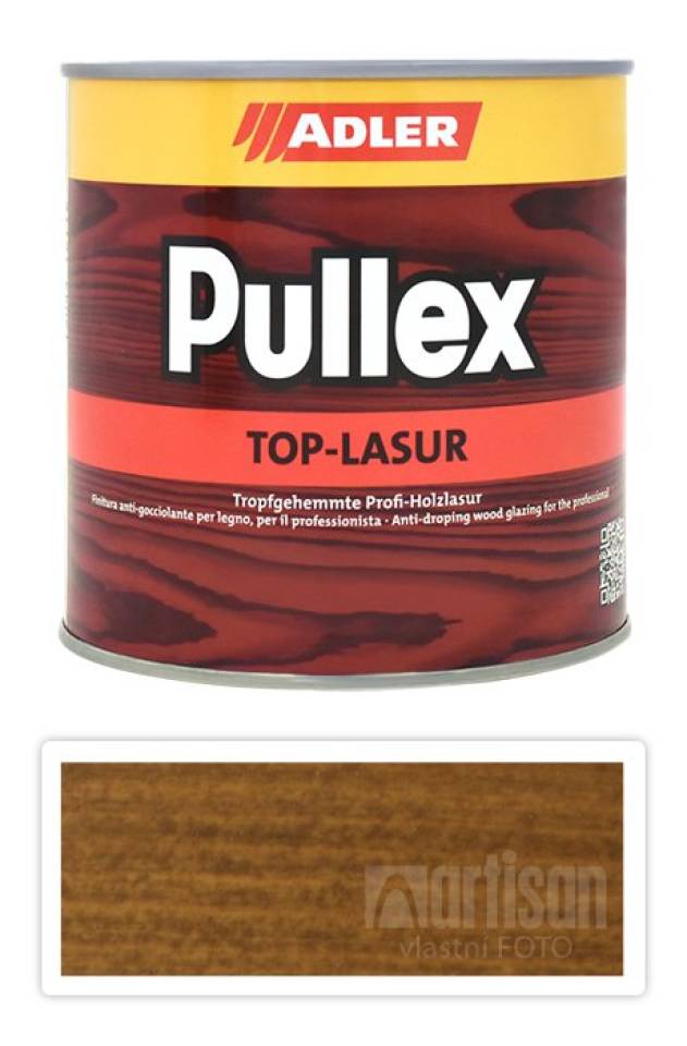 ADLER Pullex Top Lasur - tenkovrstvá lazura pro exteriéry 0.75 l Cedr LW 02/2