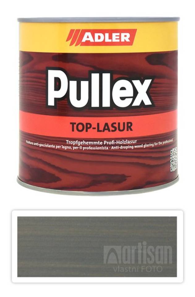 ADLER Pullex Top Lasur - tenkovrstvá lazura pro exteriéry 0.75 l Kaserne LW 06/3