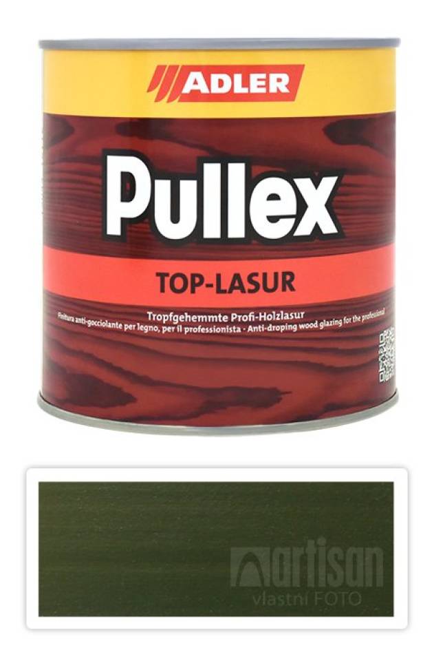 ADLER Pullex Top Lasur - tenkovrstvá lazura pro exteriéry 0.75 l Kobold LW 03/3