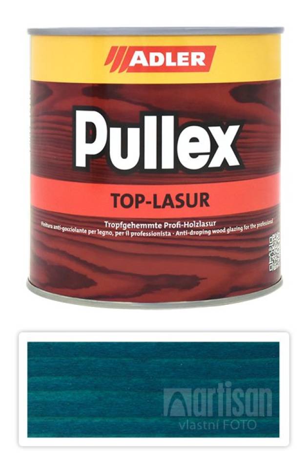 ADLER Pullex Top Lasur - tenkovrstvá lazura pro exteriéry 0.75 l Kolibri ST 07/4