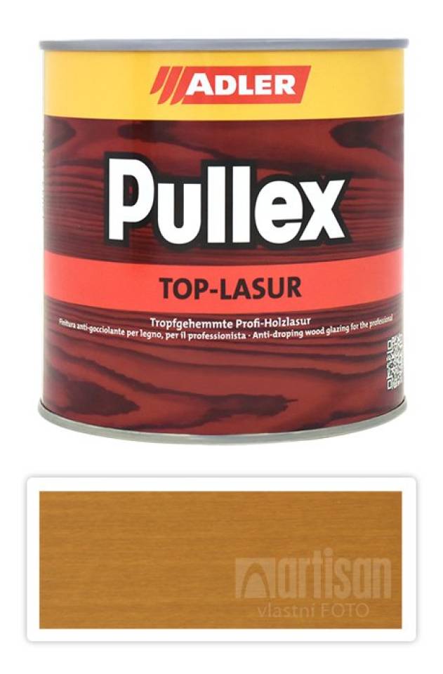 ADLER Pullex Top Lasur - tenkovrstvá lazura pro exteriéry 0.75 l Lockenkopf ST 01/4