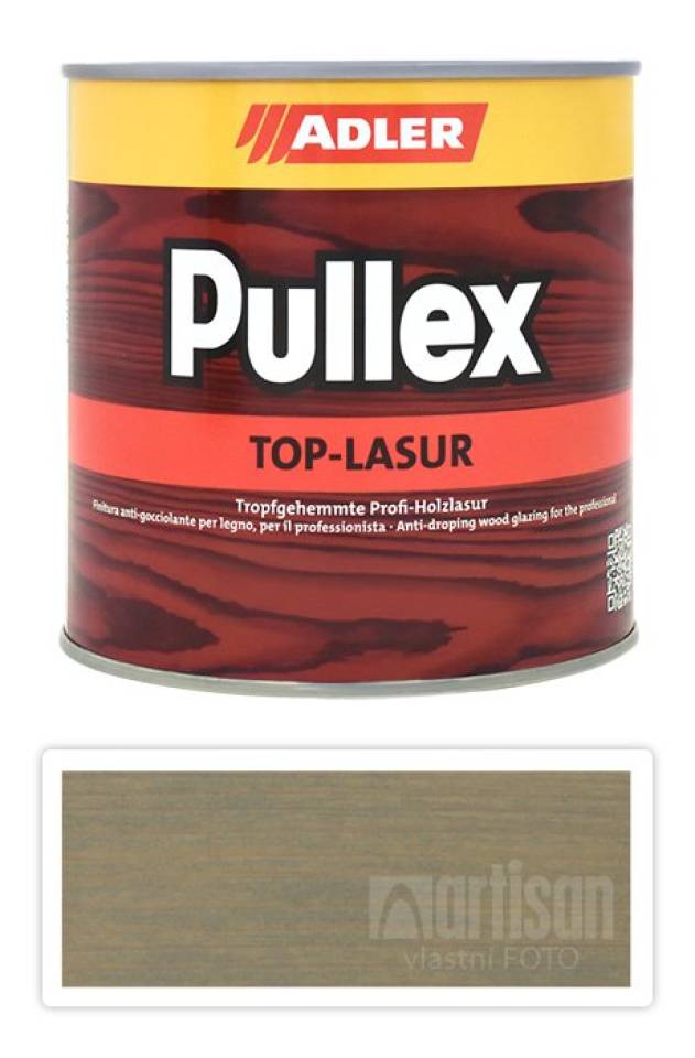 ADLER Pullex Top Lasur - tenkovrstvá lazura pro exteriéry 0.75 l Nanny LW 06/2