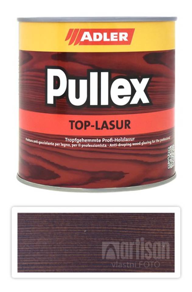 ADLER Pullex Top Lasur - tenkovrstvá lazura pro exteriéry 0.75 l Palisandr 50556