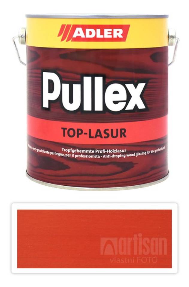 ADLER Pullex Top Lasur - tenkovrstvá lazura pro exteriéry 2.5 l Chilli LW 07/1