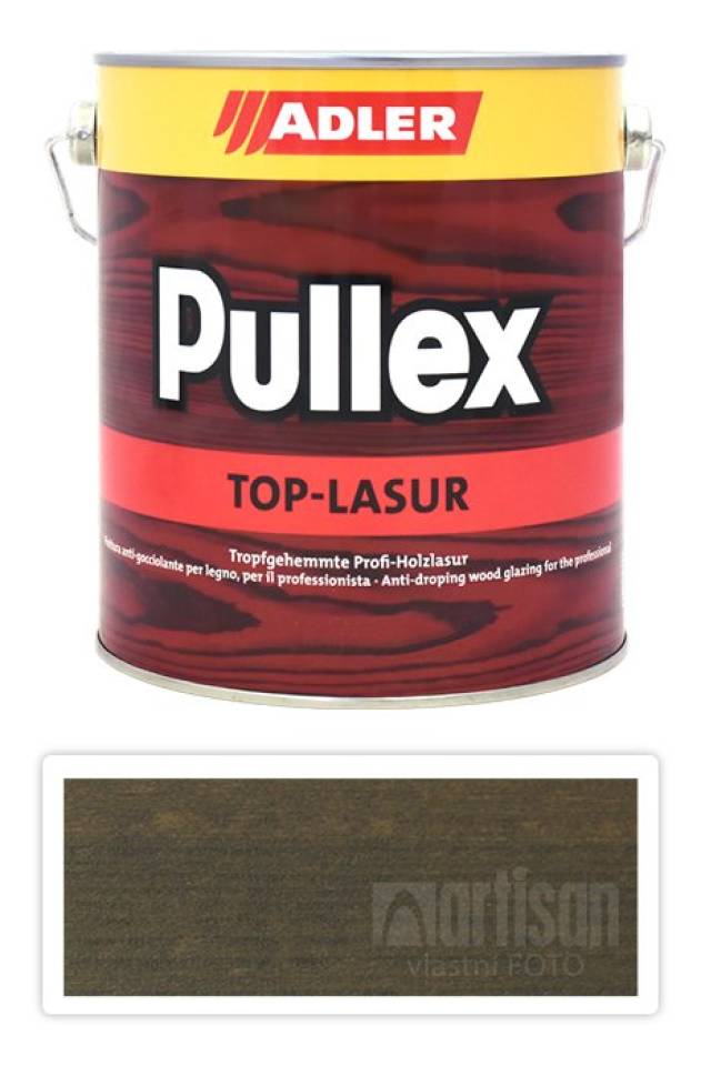 ADLER Pullex Top Lasur - tenkovrstvá lazura pro exteriéry 2.5 l Grizzly St 05/2