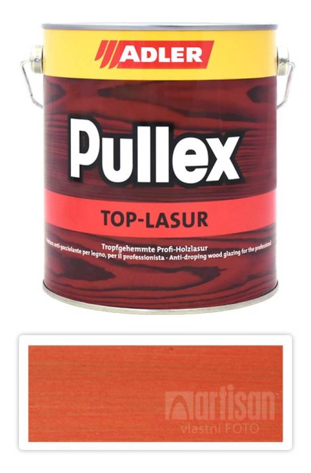 ADLER Pullex Top Lasur - tenkovrstvá lazura pro exteriéry 2.5 l Grosser Feuerfalter ST 08/4